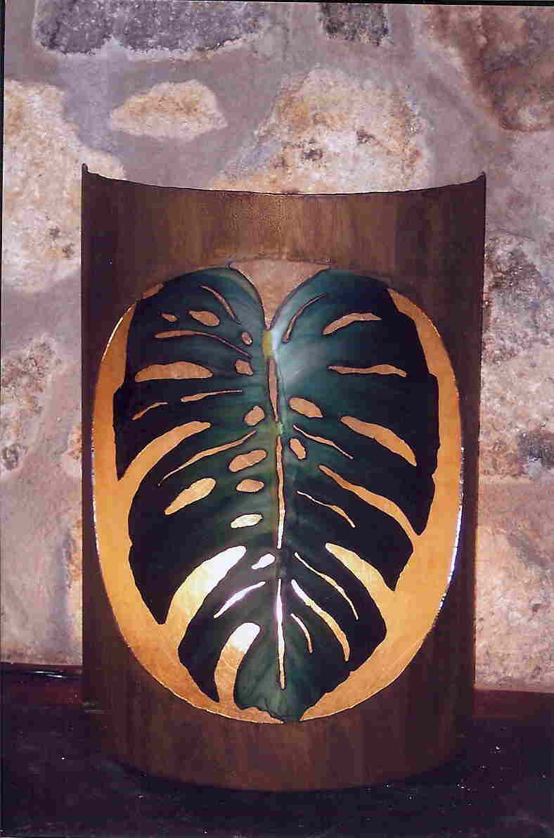 Philodendron Sconce